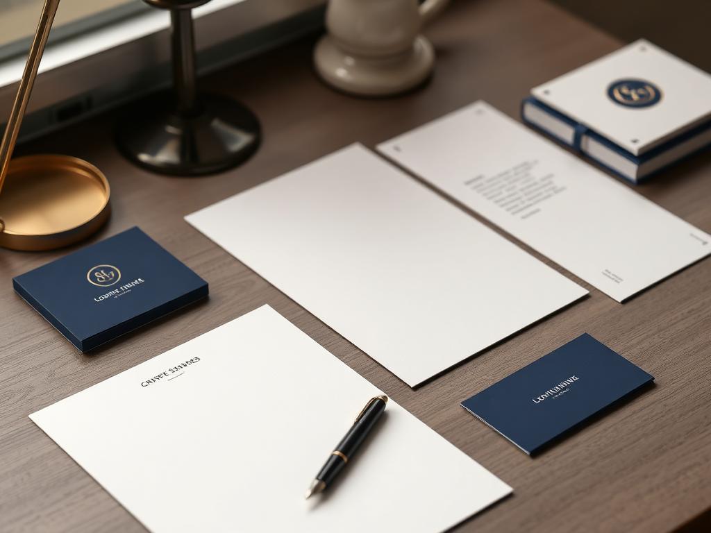 Repositioning a legal practice for a new market — Branding & Creative work sample