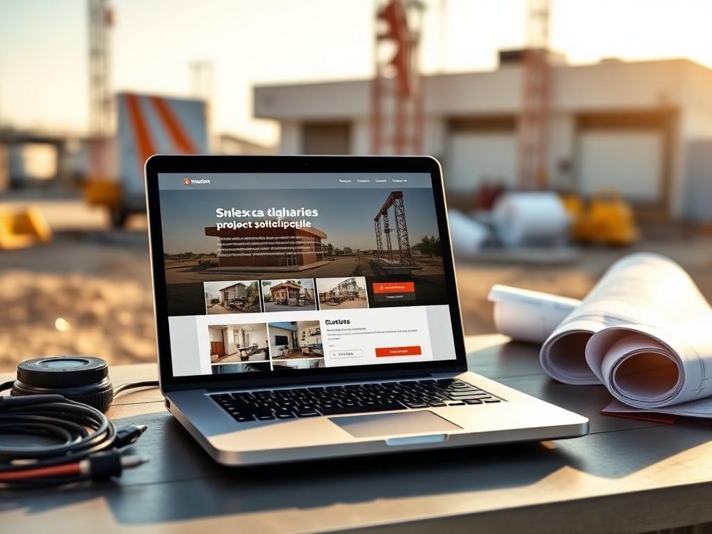 Project-led site for a builder — Website Design & Development work sample