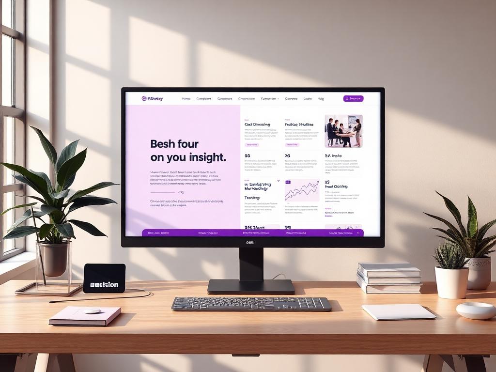 Insight-driven B2B site — Website Design & Development work sample