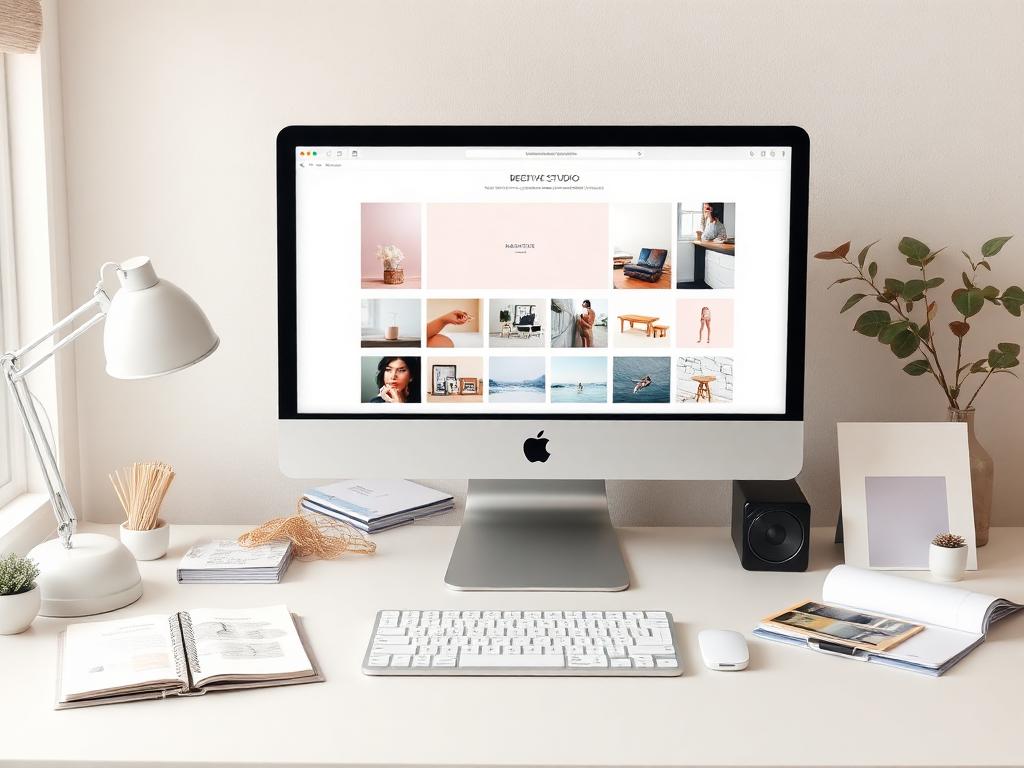 Portfolio site for a design studio — Website Design & Development work sample