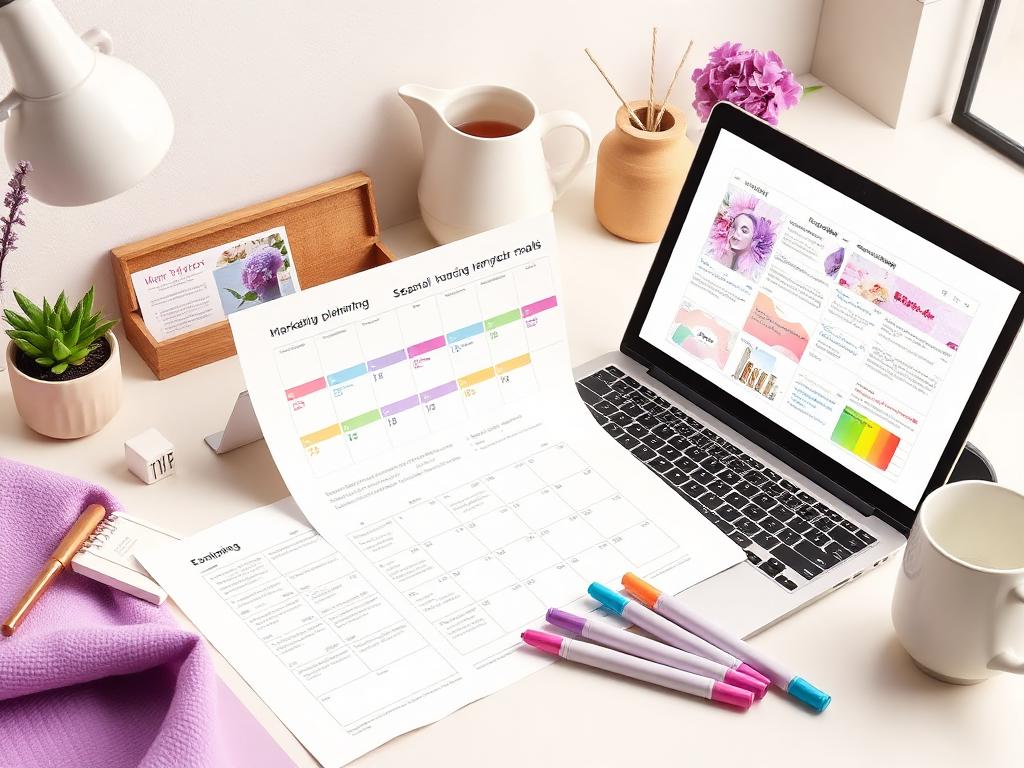 Seasonal campaign calendar — Email & SMS Marketing work sample